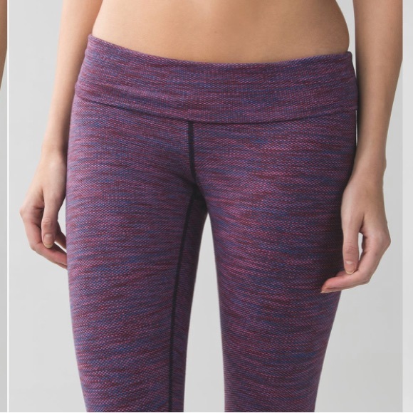 Lululemon Wunder Under Crop II (Roll Down) - Picture 2 of 8